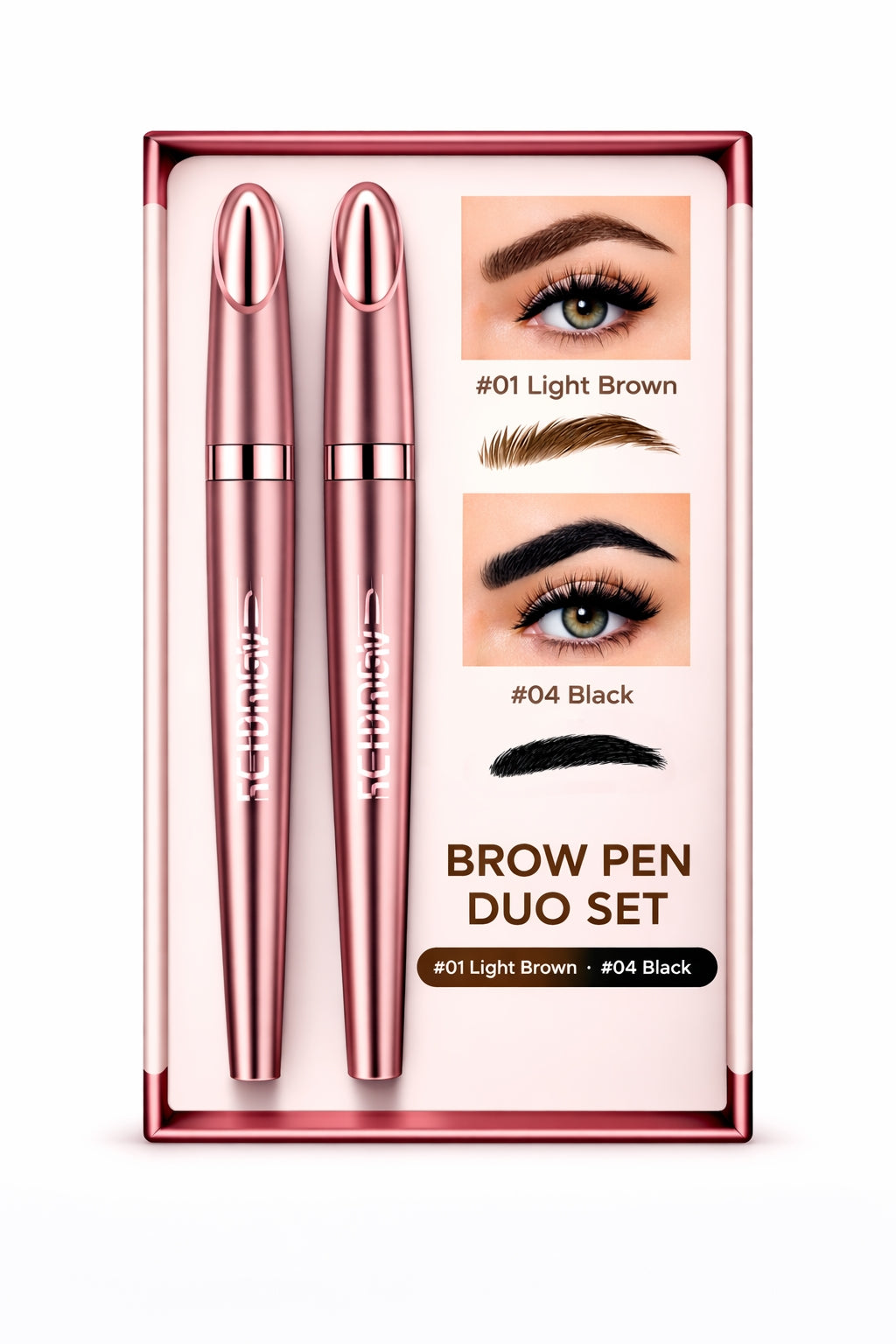 up✨💁♀️Four-Prong Eyebrow Pencil – Natural Microblading Effect Brows