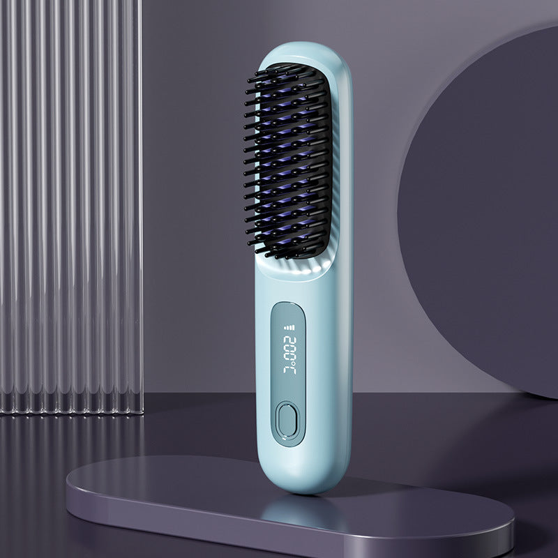 🪮⏱️The First Smart Styling Brush for Short Hair – Precise, Safe & Effortless