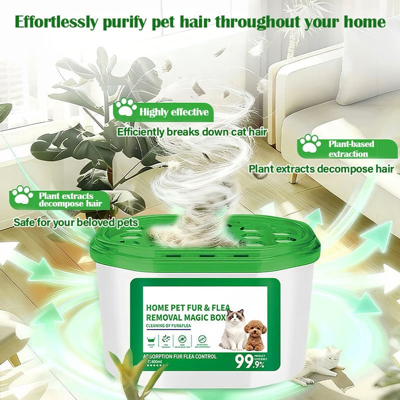 up🔥2026 SALE - Home Pet Fur & Odor Removal Magic Box