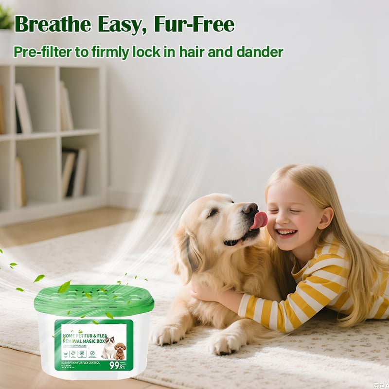 up🔥2026 SALE - Home Pet Fur & Odor Removal Magic Box