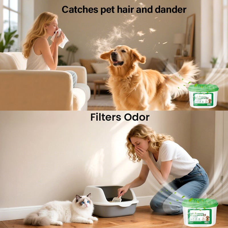 up🔥2026 SALE - Home Pet Fur & Odor Removal Magic Box