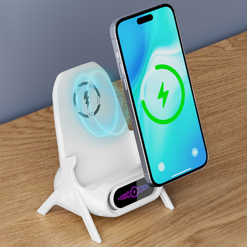🔥 65% OFF 🎁 Multifunctional Wireless Fast Charger Phone Stand
