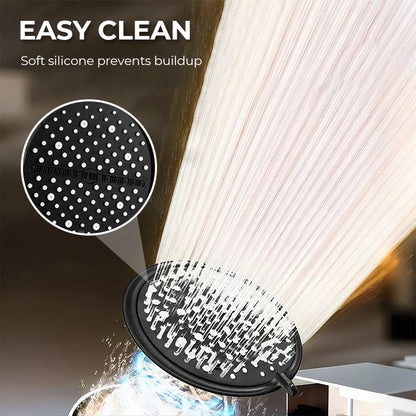 up🚿7-in-1 High-Pressure Rainfall Shower Head