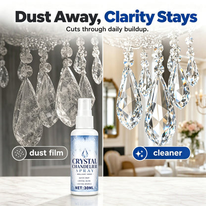 ✨ Crystal Chandelier Cleaner Spray – Spray, Drip & Shine