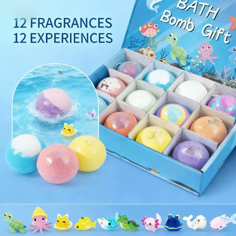 🛁Bath Bomb Gift Set for Kids – Turn Every Bath Into a Magic Adventure🎁