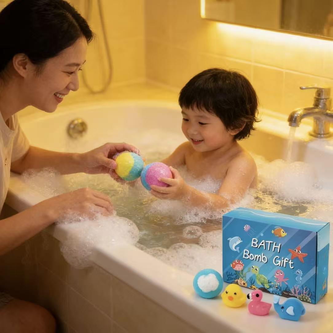 🛁Bath Bomb Gift Set for Kids – Turn Every Bath Into a Magic Adventure🎁