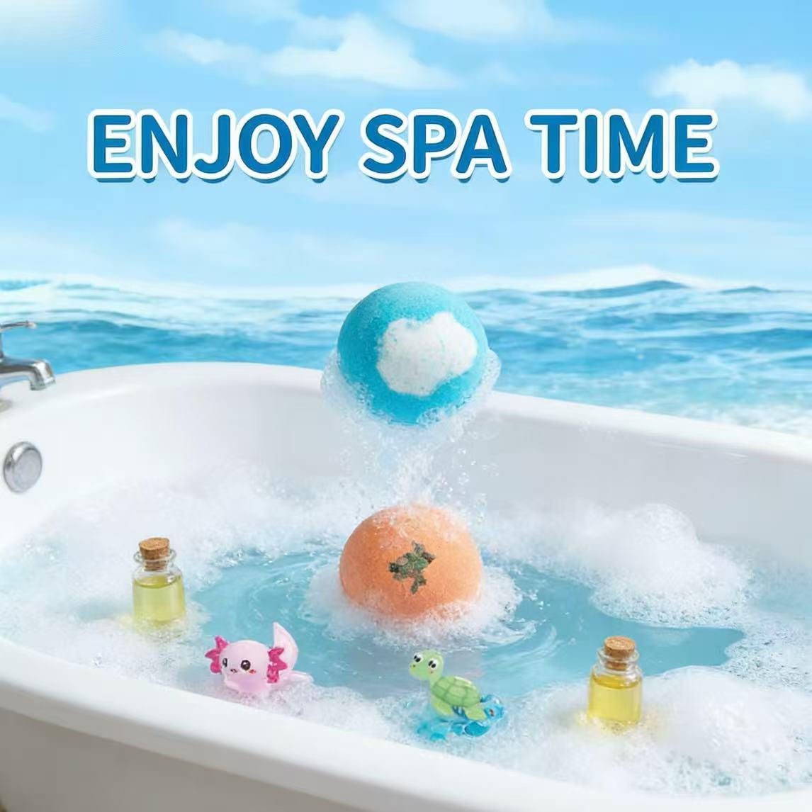 🛁Bath Bomb Gift Set for Kids – Turn Every Bath Into a Magic Adventure🎁