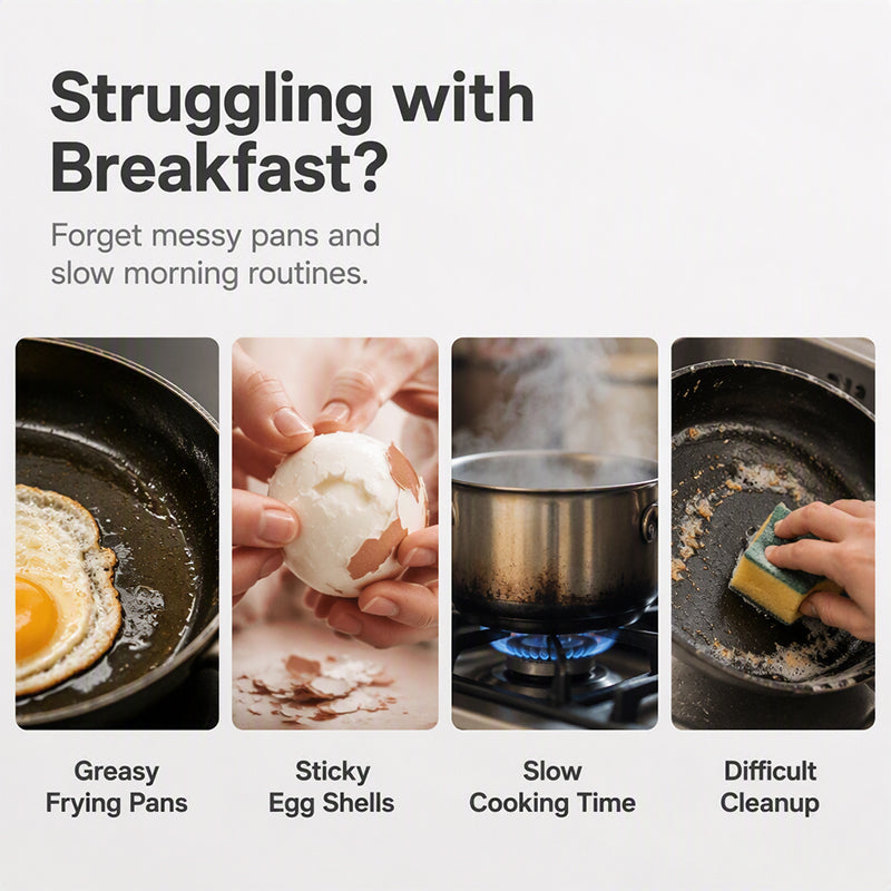 🥚 2026 BESTSELLER 🥳 Microwave Egg Poacher – Two-Egg Design, Non-Stick Surface & Easy to Clean. Uses Less Oil Than Frying – Stock Up & Save Today! 🏠