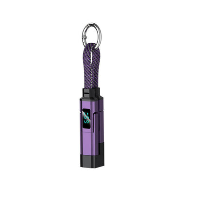 ⚡4-in-1 Digital Display Keychain Charging Cable