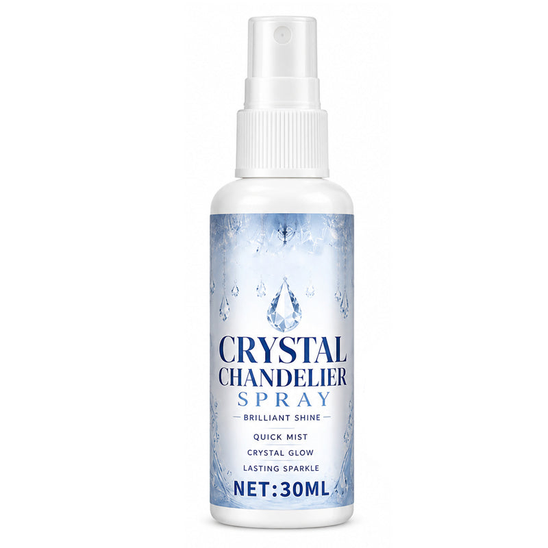 ✨ Crystal Chandelier Cleaner Spray – Spray, Drip & Shine