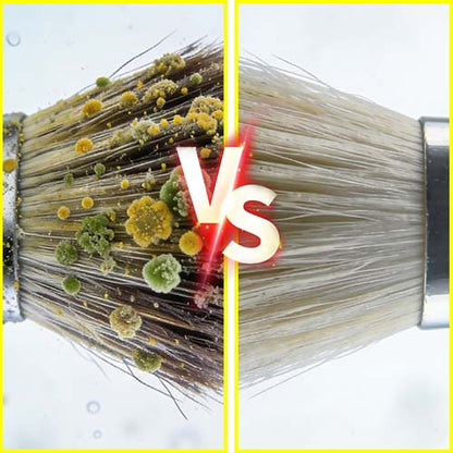 🧼🫧Say Goodbye to Bacteria – Makeup Brush Cleaner Soap - ➡️Stop Scrubbing Start Swirling