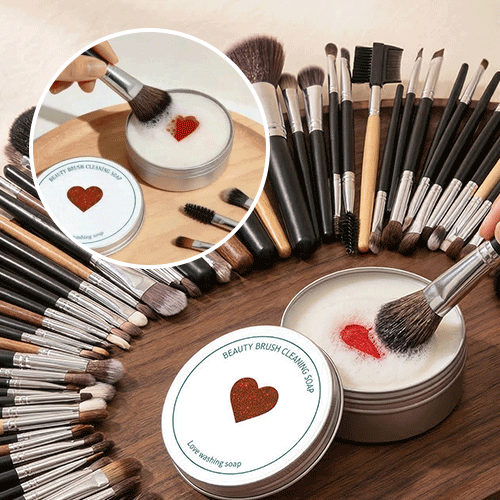 🧼🫧Say Goodbye to Bacteria – Makeup Brush Cleaner Soap - ➡️Stop Scrubbing Start Swirling