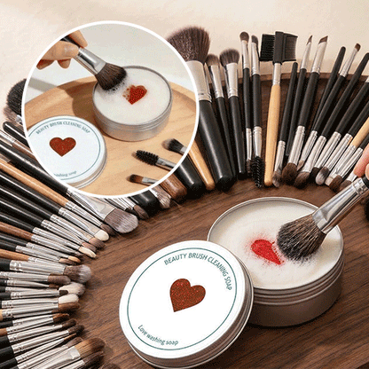 🧼🫧Say Goodbye to Bacteria – Makeup Brush Cleaner Soap - ➡️Stop Scrubbing Start Swirling