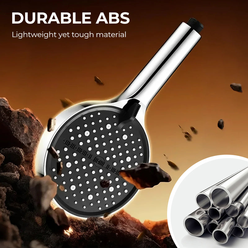 up🚿7-in-1 High-Pressure Rainfall Shower Head