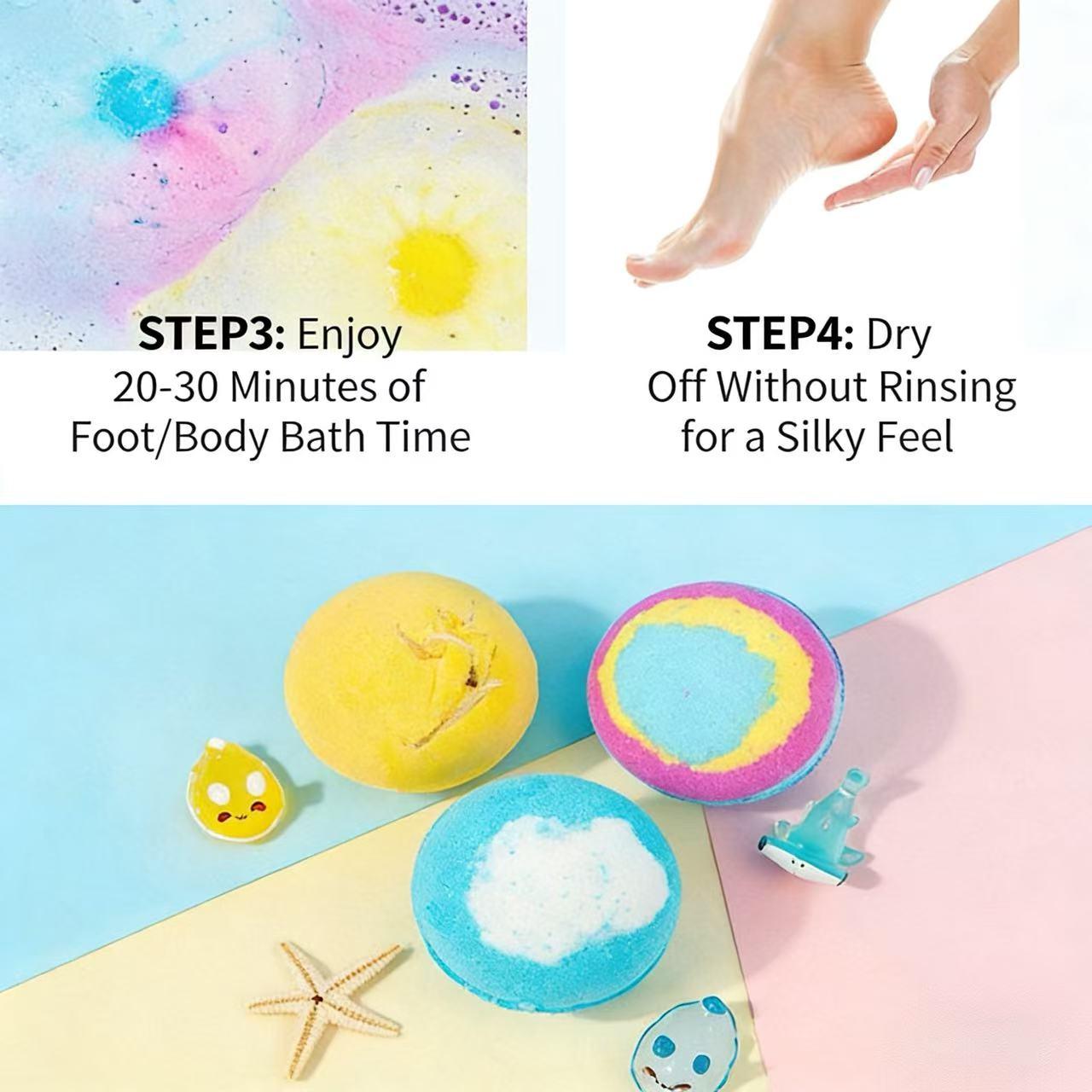 🛁Bath Bomb Gift Set for Kids – Turn Every Bath Into a Magic Adventure🎁