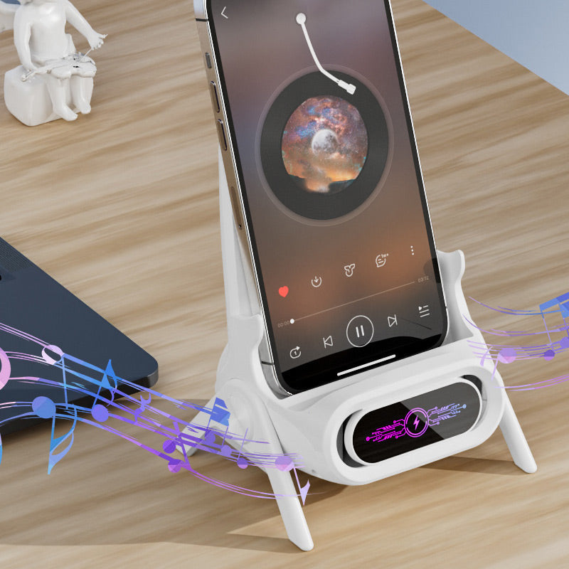 🔥 65% OFF 🎁 Multifunctional Wireless Fast Charger Phone Stand