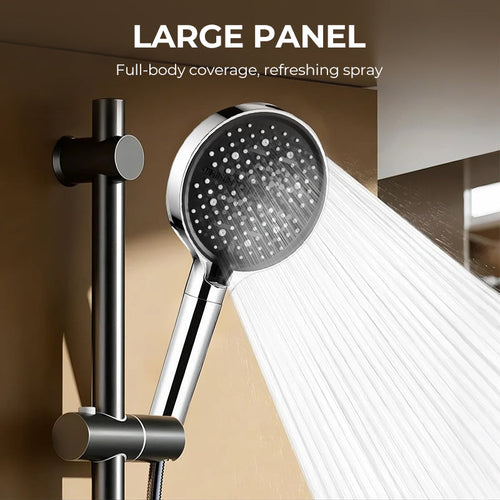 up🚿7-in-1 High-Pressure Rainfall Shower Head