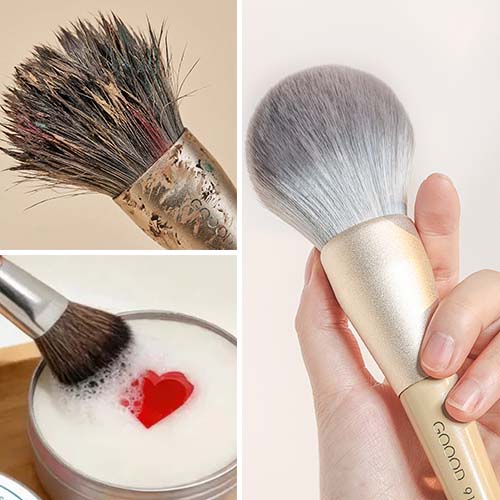 🧼🫧Say Goodbye to Bacteria – Makeup Brush Cleaner Soap - ➡️Stop Scrubbing Start Swirling