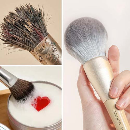 🧼🫧Say Goodbye to Bacteria – Makeup Brush Cleaner Soap - ➡️Stop Scrubbing Start Swirling