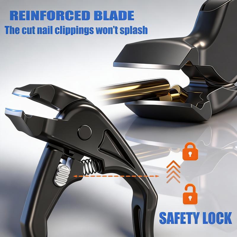 📍2026 HOT SALE – Stainless Steel Nail Clipper with Curved Precision Blades – Effortless for Thick Nails & Seniors! ✂️✨