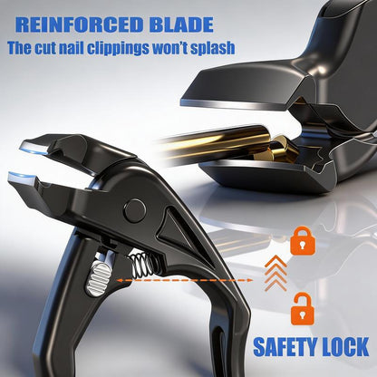 📍2026 HOT SALE – Stainless Steel Nail Clipper with Curved Precision Blades – Effortless for Thick Nails & Seniors! ✂️✨