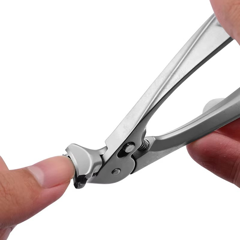 📍2026 HOT SALE – Stainless Steel Nail Clipper with Curved Precision Blades – Effortless for Thick Nails & Seniors! ✂️✨