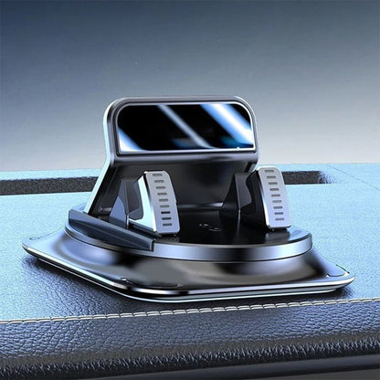 360° Rotating Car Phone Holder — Secure Hands-Free Mount For Safer Driving, GPS Navigation & Easy One-Hand Use