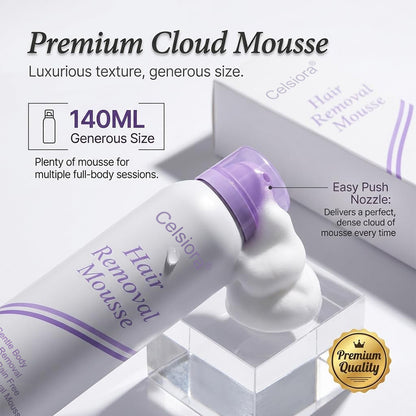 🥰Celsiora® Hair Removal Foam Spray - Smooth Skin In Minutes Without Razors, Pain, Or Stubble