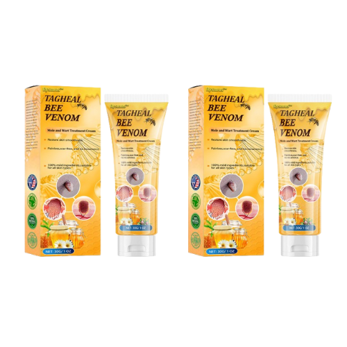 flysmus™Tagheal Bee Venom Mole and Wart Treatment Cream🐝( Dermatologist Recommended👩‍⚕️✅）