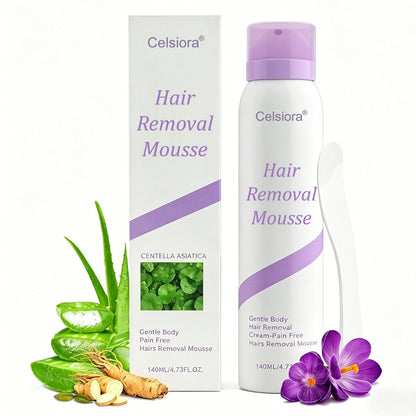 🥰Celsiora® Hair Removal Foam Spray - Smooth Skin In Minutes Without Razors, Pain, Or Stubble