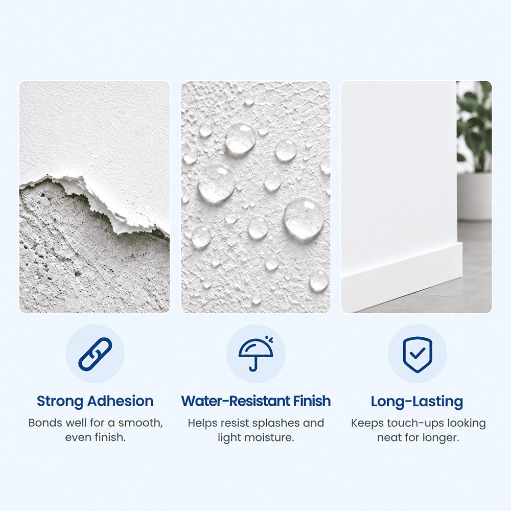 🧱 Roll-On Wall Repair Paint – Cover Marks, Scuffs & Stains Easily