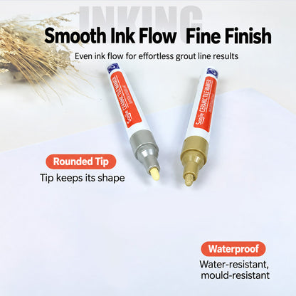 up🖌️ Anti-Mould & Waterproof Grout Pen – Refresh Tired & Discoloured Grout ✨