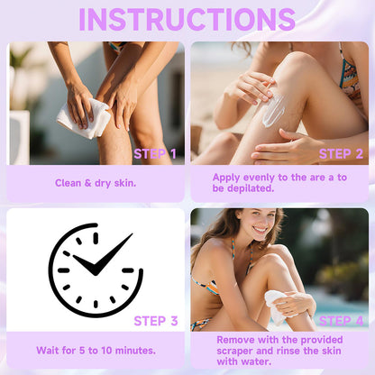🥰Celsiora® Hair Removal Foam Spray - Smooth Skin In Minutes Without Razors, Pain, Or Stubble