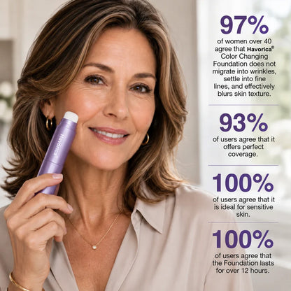 🌷 Colour-Changing Foundation Stick – A Fresh, Natural Glow for Mature Skin ✨