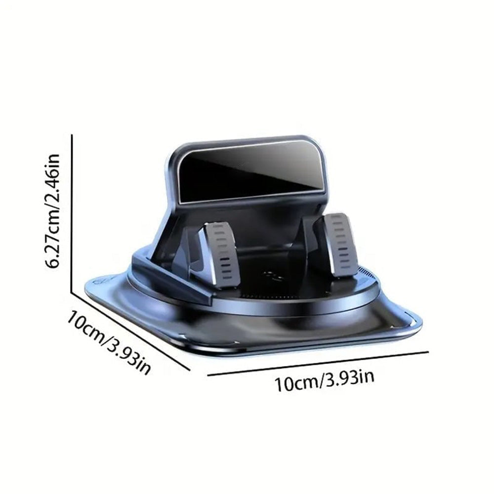 360° Rotating Car Phone Holder — Secure Hands-Free Mount For Safer Driving, GPS Navigation & Easy One-Hand Use