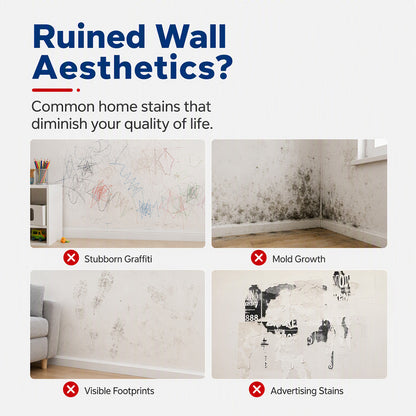 🧱 Roll-On Wall Repair Paint – Cover Marks, Scuffs & Stains Easily