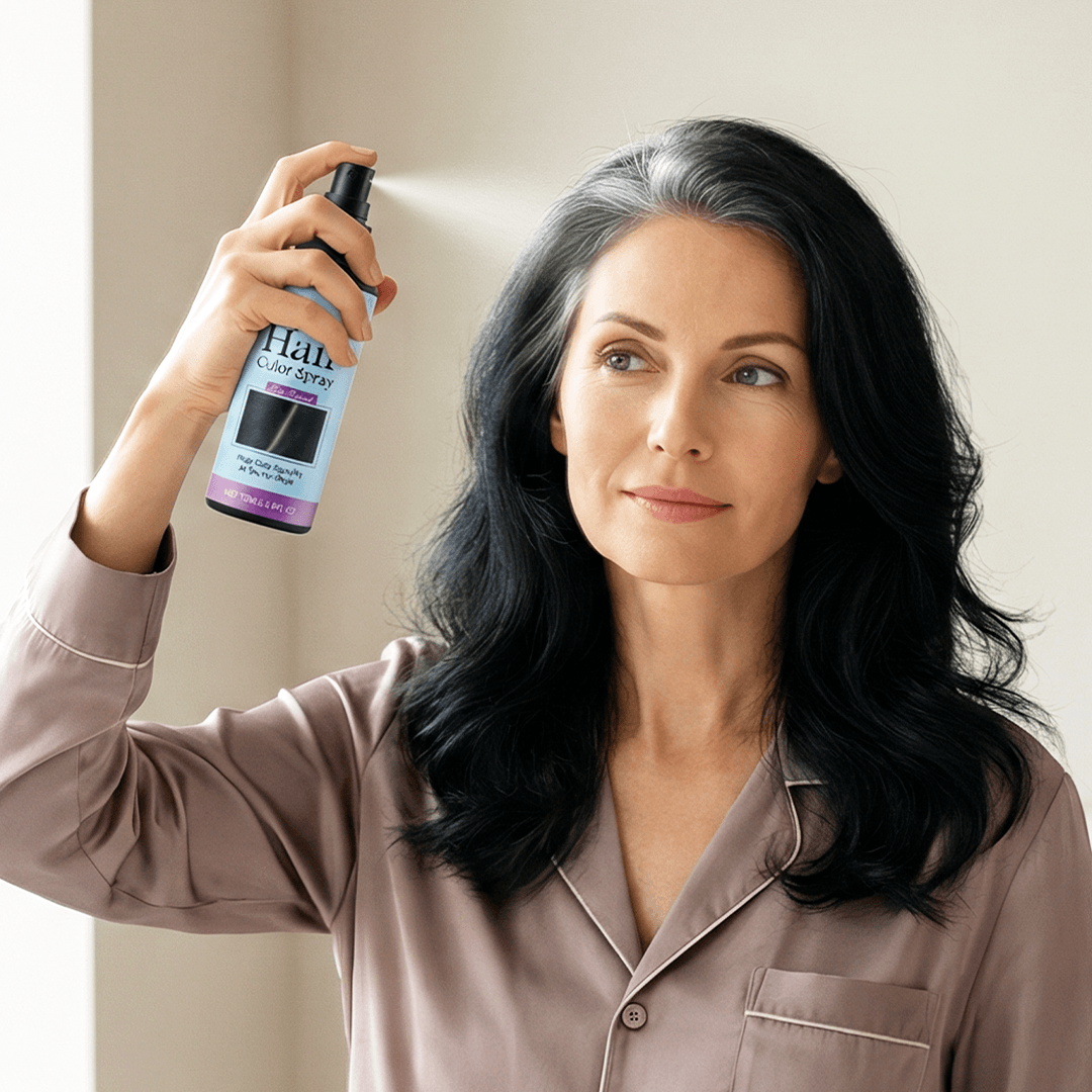 up✨ 40% Off Today | 💇‍♀️Temporary Root Touch-Up Spray - Instantly Fuller, Natural-Looking Hair 🌿