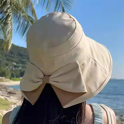 👒 Limited Time: 50% OFF! ✨ Women’s Sun Hat with Bow Detail – Wide Brim for Elegant Sun Protection 🎀