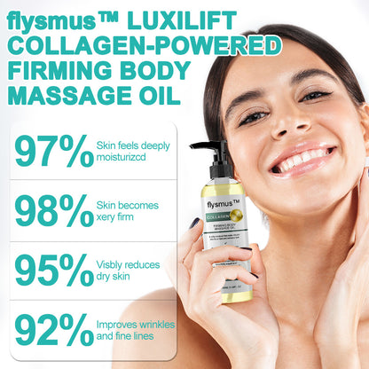 🌻flysmus™ Luxilift Collagen-Powered Firming Body Massage Oil (Targets Stretch Marks & Cellulite)