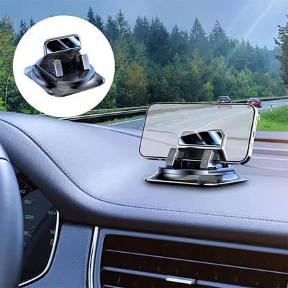 360° Rotating Car Phone Holder — Secure Hands-Free Mount For Safer Driving, GPS Navigation & Easy One-Hand Use