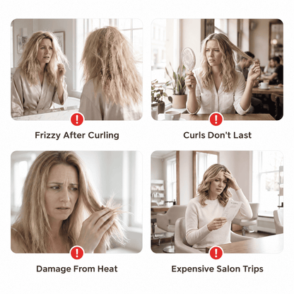 up🌸 LIMITED-TIME 50% OFF! ✨ 32MM Wavy Hair Curler – Big Bouncy Curls, 4 Adjustable Heat Settings & Negative Ion Care – Salon-Quality Styling at Home 💇‍♀️