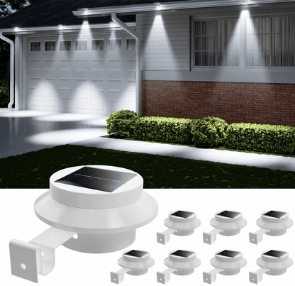 ☀️ 50% OFF! 💡 Solar LED Gutter Wall Light – Waterproof LED Fence & Wall Lights, Easy Clip-On Installation🌙🏡