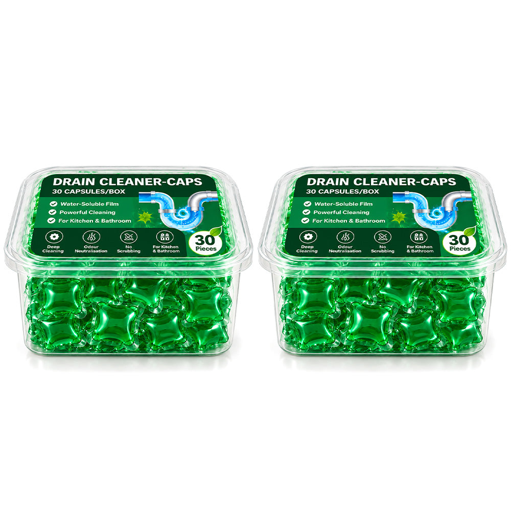up✅ 30 Drain Cleaner Capsules – Tackles Hair, Grease & Blockages in Just 5 Minutes