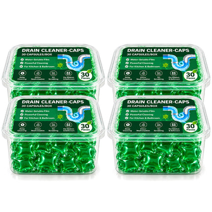up✅ 30 Drain Cleaner Capsules – Tackles Hair, Grease & Blockages in Just 5 Minutes