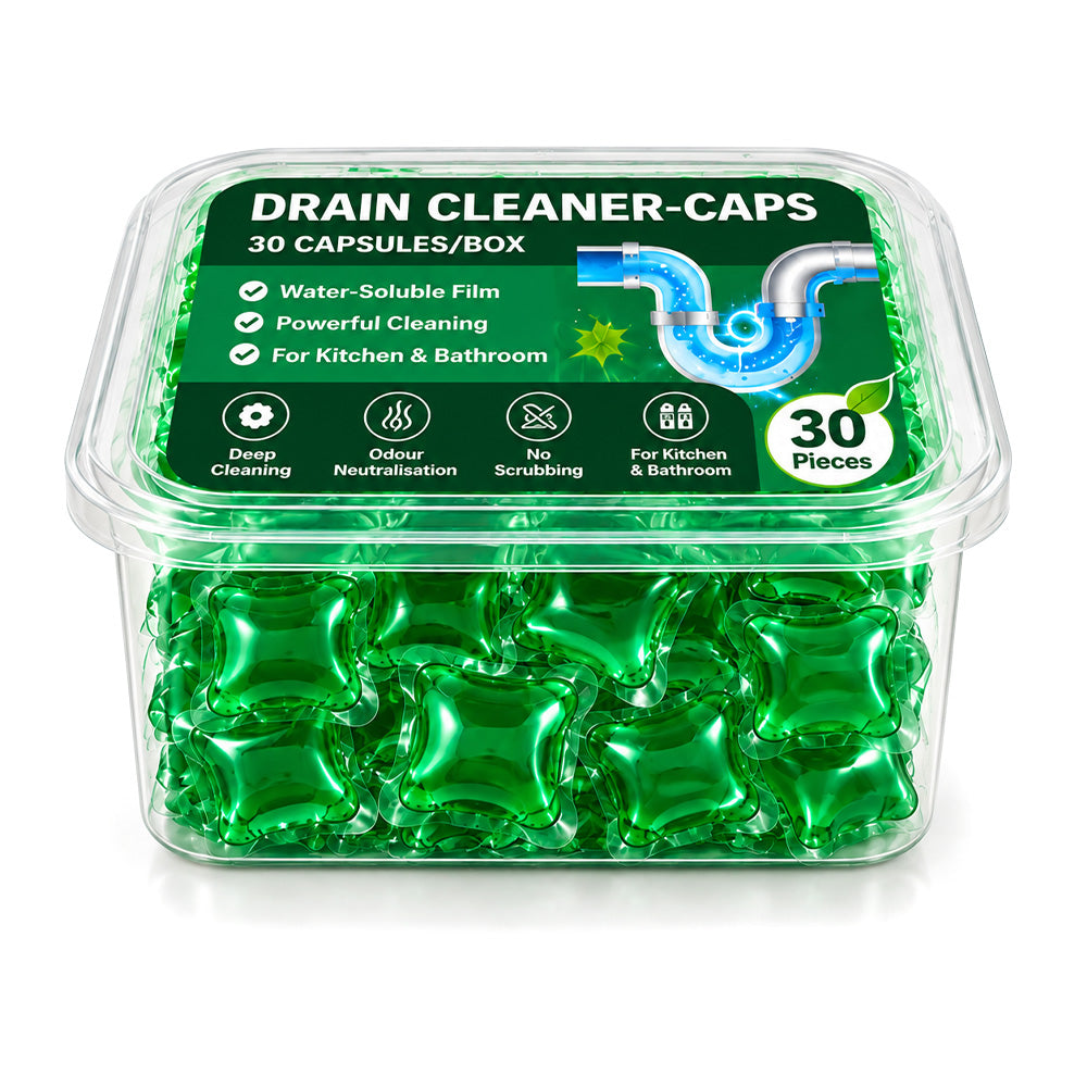 up✅ 30 Drain Cleaner Capsules – Tackles Hair, Grease & Blockages in Just 5 Minutes
