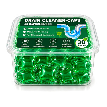 up✅ 30 Drain Cleaner Capsules – Tackles Hair, Grease & Blockages in Just 5 Minutes