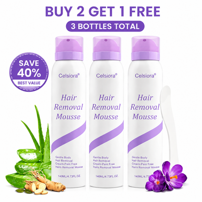 🥰Celsiora® Hair Removal Foam Spray - Smooth Skin In Minutes Without Razors, Pain, Or Stubble