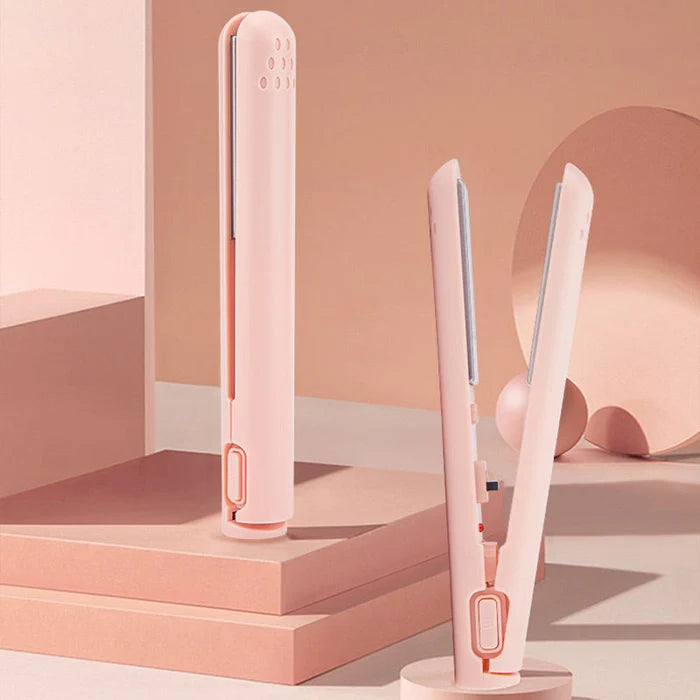 ✨🪮  The First Mini USB 2-in-1 Hair Styler – Portable, Safe & Effortless