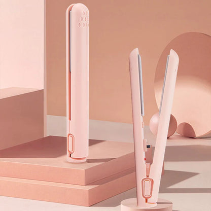 ✨🪮  The First Mini USB 2-in-1 Hair Styler – Portable, Safe & Effortless