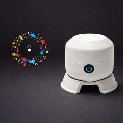 🎁🧸Dynamic Rotating LED Projector Light - The Perfect Soothing Bedtime Companion for Your Nursery